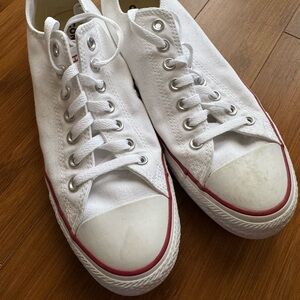 Converse All Stars white low top sneakers